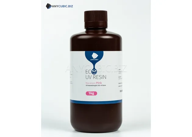Фото 2 - Macaroon Pink ECO Plant-based UV Resin Anycubic 1kg