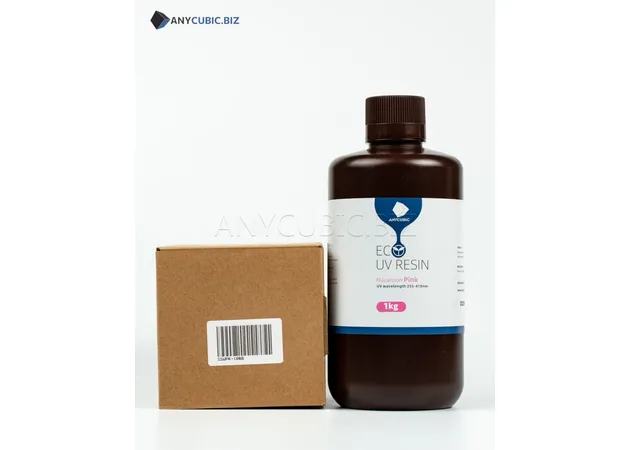 Фото 3 - Macaroon Pink ECO Plant-based UV Resin Anycubic 1kg