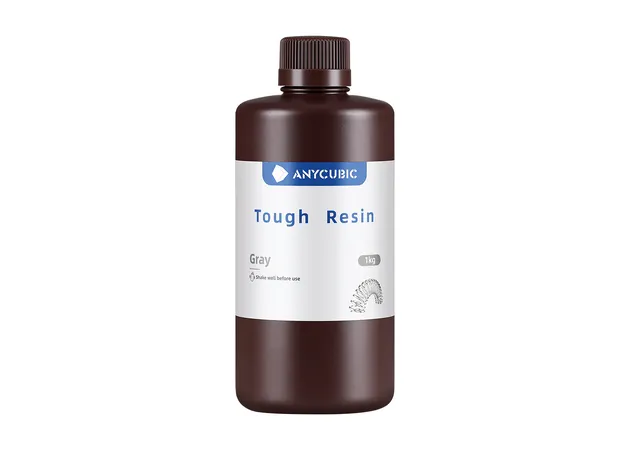 Фото 3 - СІРА Гнучка фотополімерна смола Anycubic Flexible Tough Resin GREY 1КГ
