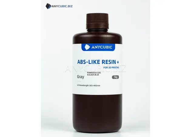 Фото 2 - СІРА Aбс-подібна Фотополімерна смола+ Anycubic ABS-Like Resin+ GREY