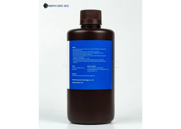 Фото 5 - ПРОЗОРА Обробляєма водою Фотополімерна смола Anycubic Water-Wash Resin+