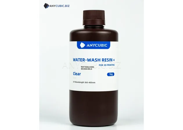 Фото 3 - ПРОЗОРА Обробляєма водою Фотополімерна смола Anycubic Water-Wash Resin+