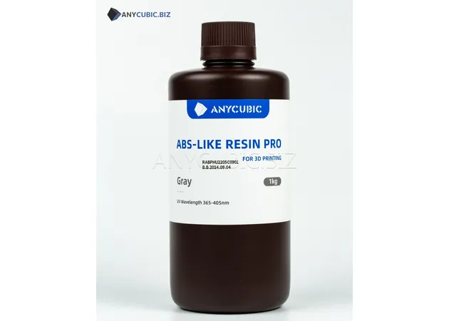 Фото 2 - Gray ABS-Like Resin Pro Anycubic 1kg