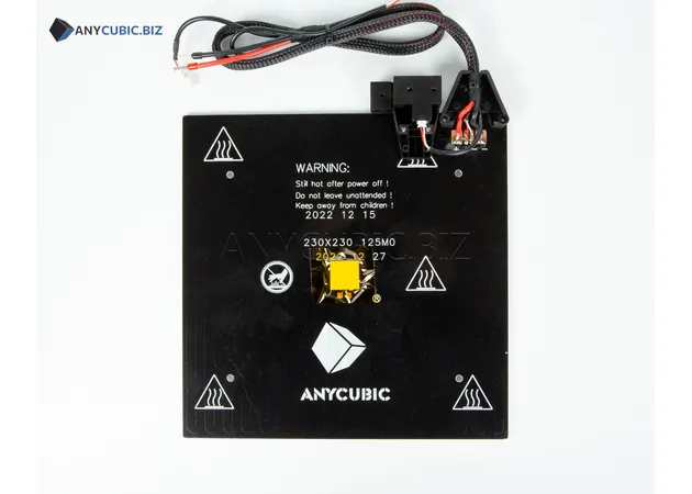 Фото 3 - Стіл з підігрівом Hot Bed для Anycubic Kobra / Kobra Go / Kobra Neo Heated Bed for Anycubic Kobra / Kobra Go / Kobra Neo Стол с подогревом Hot Bed для Anycubic Kobra / Kobra Go / Kobra Neo
