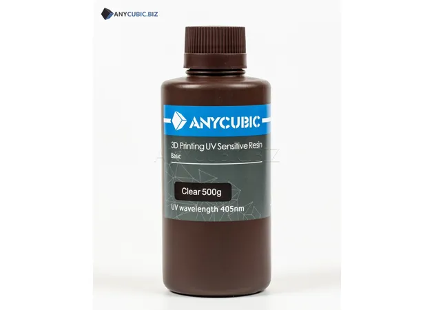 Фото 2 - Clear UV basic Resin Anycubic 0.5kg