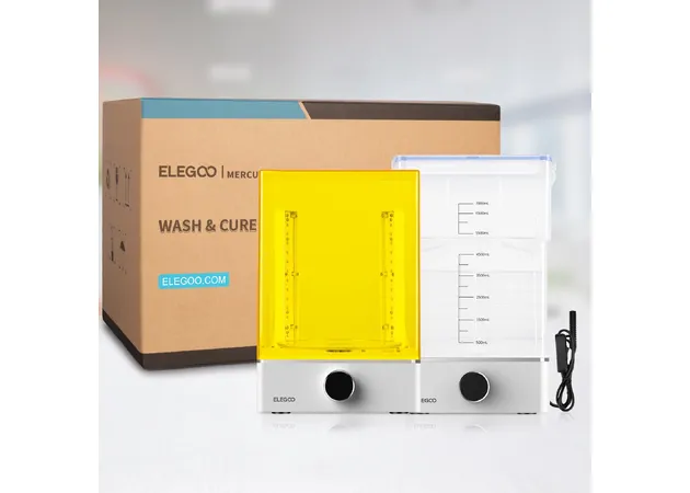 Фото 10 - Elegoo Mercury XS Bundle Washing and UV Curing Station for Resin 3D Printing