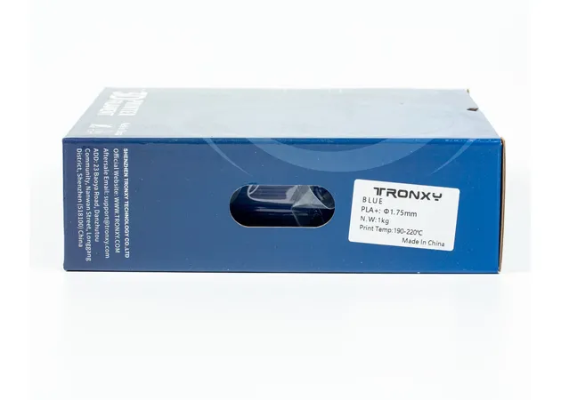 Фото 5 - Blue PLA plus plastic Tronxy for 3D printer 340m | 1 kg | 1.75 mm