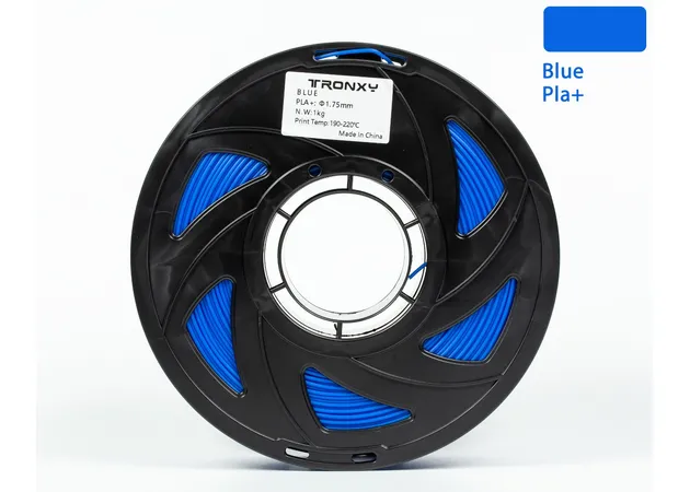 Фото 6 - Blue PLA plus plastic Tronxy for 3D printer 340m | 1 kg | 1.75 mm