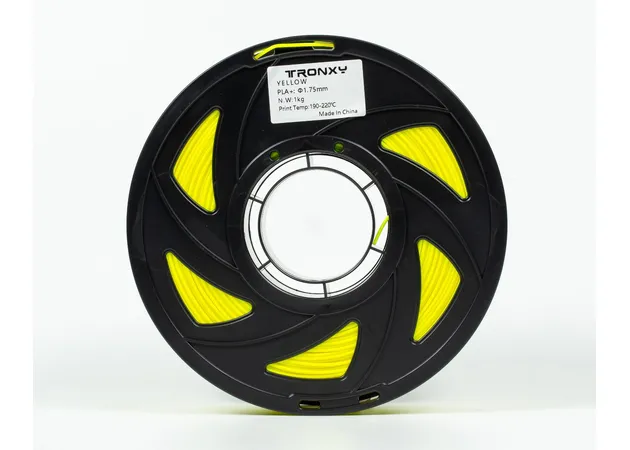 Фото 8 - Yellow PLA plus plastic Tronxy for 3D printer 340m | 1 kg | 1.75 mm