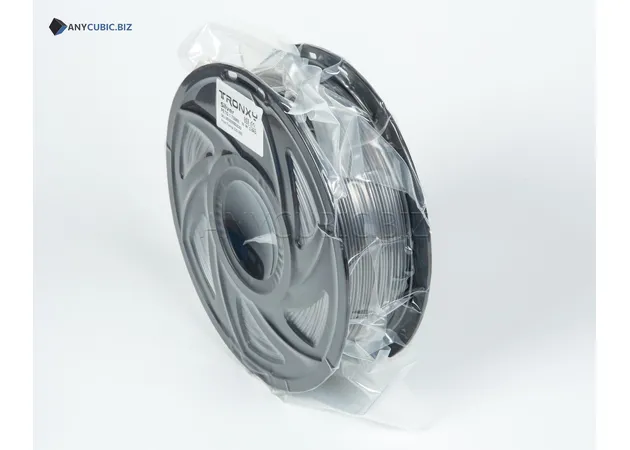 Фото 4 - Сріблястий PETG філамент (пластик) для 3D принтера 1кг, 1.75мм, 330м Tronxy