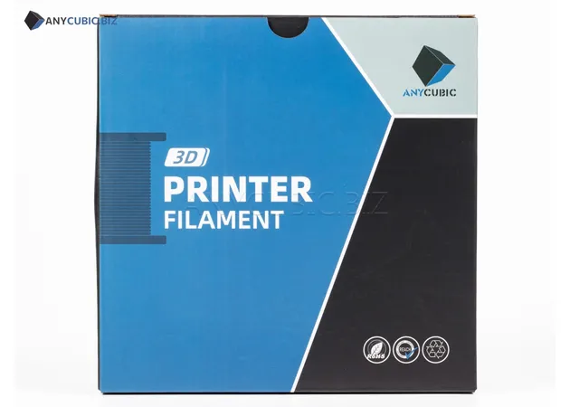 Фото 4 - Anycubic PLA Silk Metal Blue Filament 1 kg 1.75 mm for 3D Printer