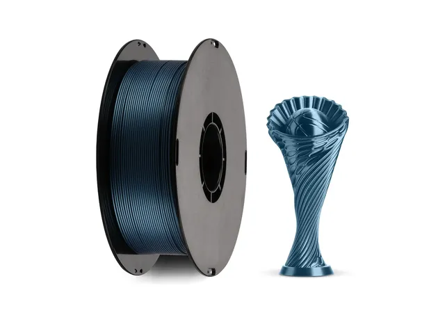 Фото 6 - Anycubic PLA Silk Metal Blue Filament 1 kg 1.75 mm for 3D Printer