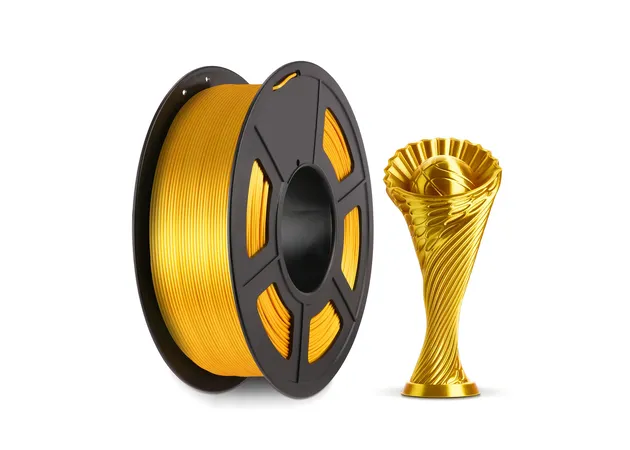 Фото 2 - Anycubic PLA Silk Light Gold Filament 1 kg 1.75 mm for 3D Printer