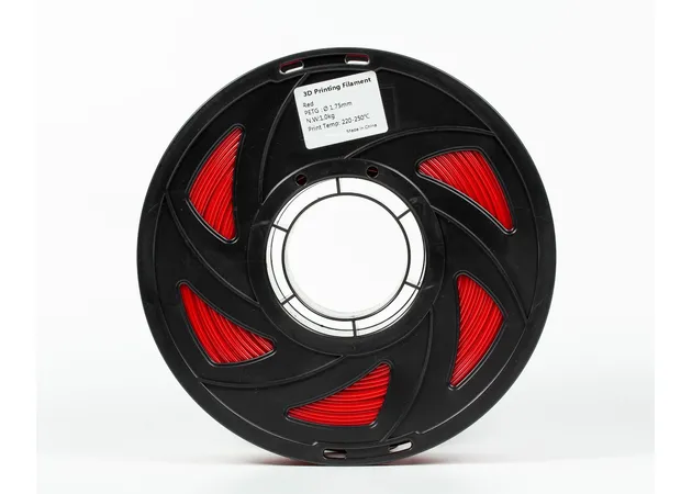 Фото 4 - PETG filament (plastic) for 3D printer Red 1kg, 1.75mm, 330m