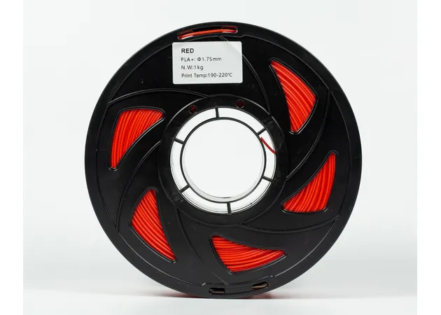 Фото 3 - Red PLA Plus plastic filament for 3D printer 1kg, 1.75mm, 330m Filament