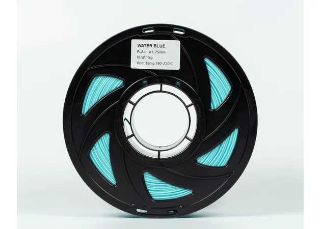 Фото 5 - Turquoise PLA Plus plastic filament for 3D printer 1kg, 1.75mm, 330m Filament