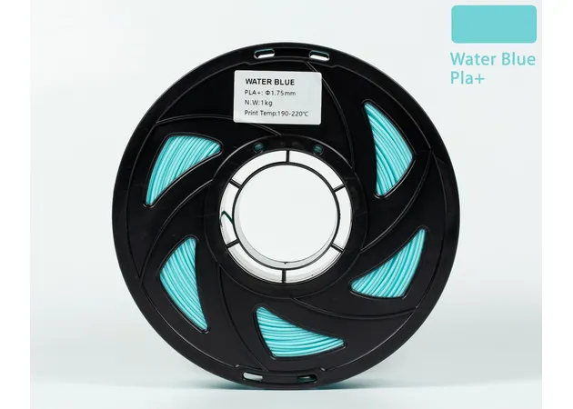Фото 2 - Turquoise PLA Plus plastic filament for 3D printer 1kg, 1.75mm, 330m Filament