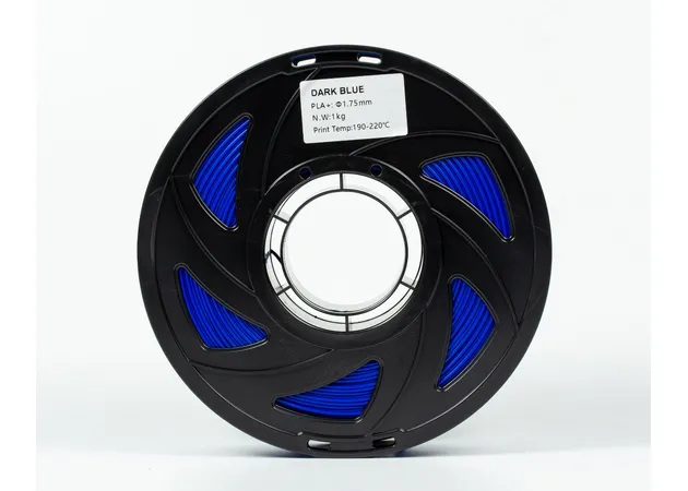 Фото 5 - Dark blue PLA Plus plastic filament for 3D printer 1kg, 1.75mm, 330m Filament