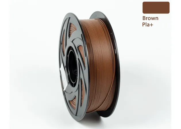 Фото 4 - Brown PLA Plus plastic filament for 3D printer 1kg, 1.75mm, 330m Filament