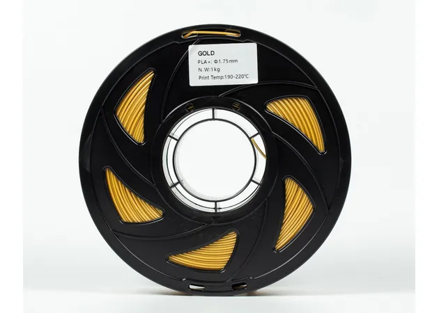 Фото 5 - Golden PLA Plus plastic filament for 3D printer 1kg, 1.75mm, 330m Filament