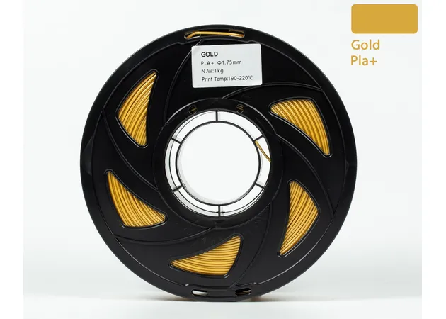 Фото 2 - Golden PLA Plus plastic filament for 3D printer 1kg, 1.75mm, 330m Filament