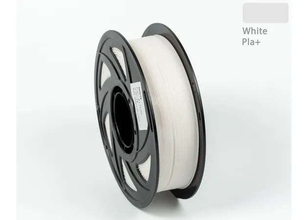 Фото 4 - White PLA Plus plastic filament for 3D printer 1kg, 1.75mm, 330m Filament