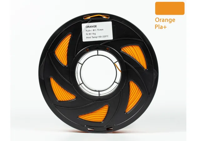 Фото 2 - Orange PLA Plus plastic filament for 3D printer 1kg, 1.75mm, 330m Filament