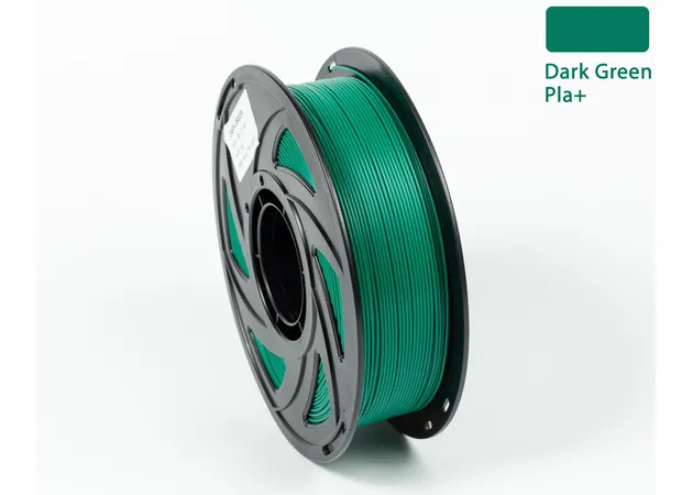 Фото 4 - Dark green Khaki PLA Plus plastic filament for 3D printer 1kg, 1.75mm, 330m Filament