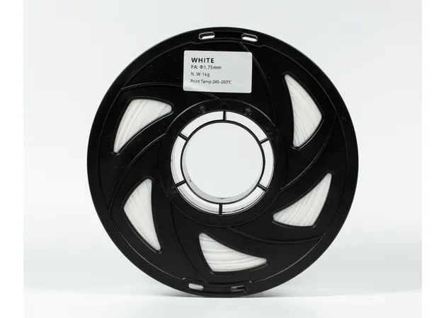 Фото 5 - Nylon 6 (PA) пластик Полиамид NYLON Білий 1,75 MM 1кг