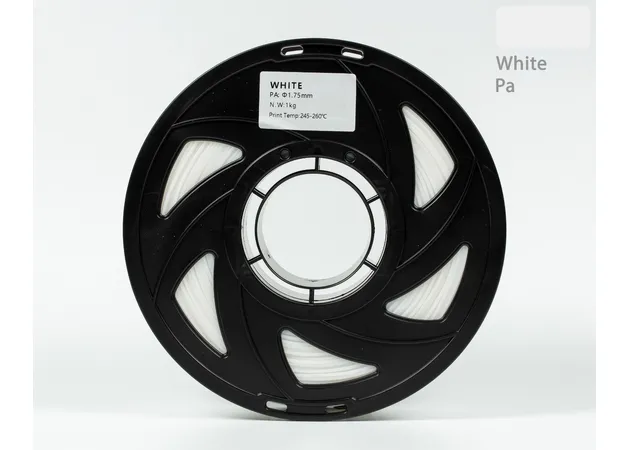 Фото 3 - Nylon 6 (PA) пластик Полиамид NYLON Білий 1,75 MM 1кг