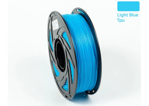 Фото 4 - Light Blue TPU 95A Filament for 3D Printer 1 kg