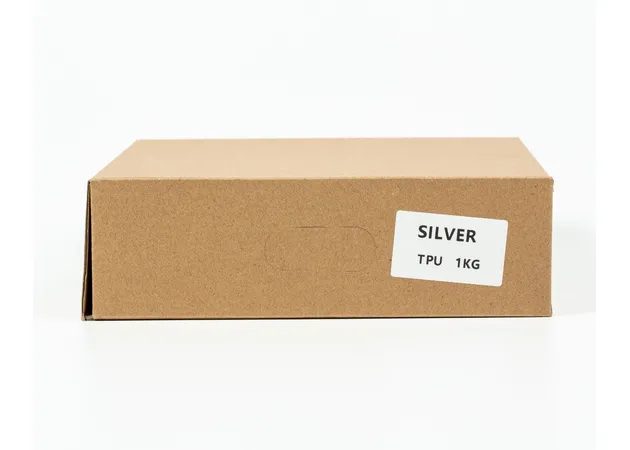 Фото 3 - Silver TPU 95A Filament for 3D Printer 1 kg