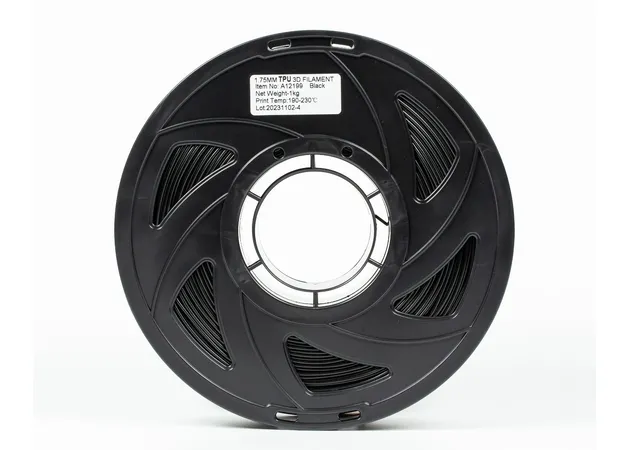 Фото 5 - TPU 95A Filament (plastic) for 3D printer Black 1kg, 1.75mm