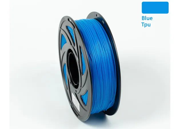 Фото 4 - Blue TPU 95A Filament for 3D Printer 1 kg