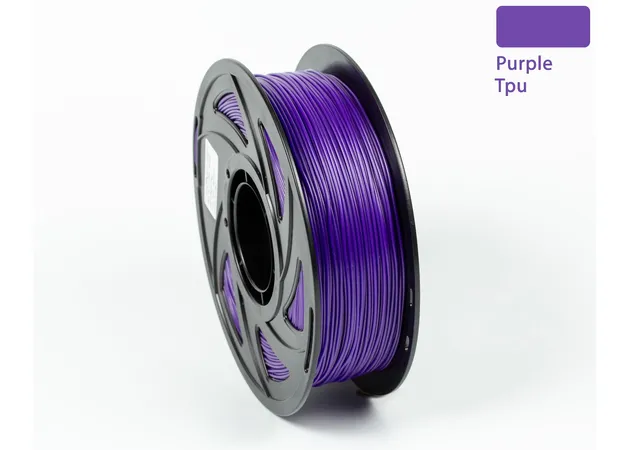 Фото 4 - Purple TPU 95A Filament for 3D Printer 1 kg