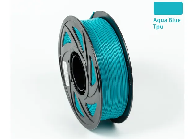 Фото 4 - Aqua Blue TPU 95A Filament for 3D Printer 1 kg
