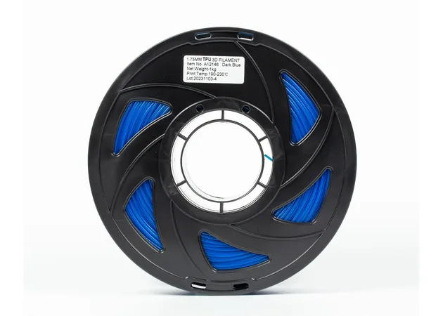 Фото 5 - Dark Blue TPU 95A Filament for 3D Printer 1 kg