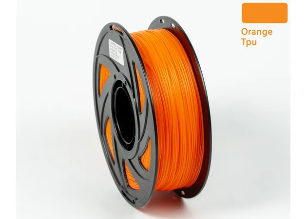 Фото 4 - Orange TPU 95A Filament for 3D Printer 1 kg