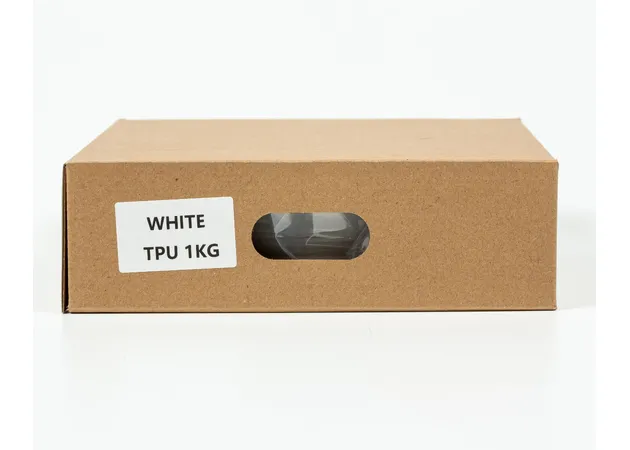 Фото 3 - White TPU 95A Filament for 3D Printer 1 kg