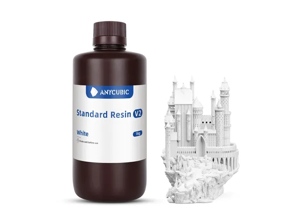 Фото 2 - Anycubic Standard Resin V2 White 1 kg