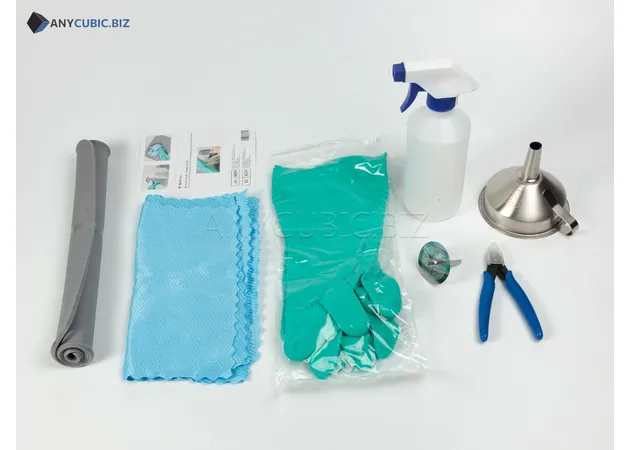 Фото 2 - Cleaning Kit for Anycubic Resin 3D Printers