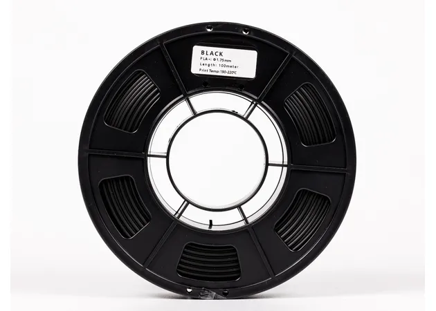 Фото 2 - 100 Meters Black PLA+ Filament for 3D Printer