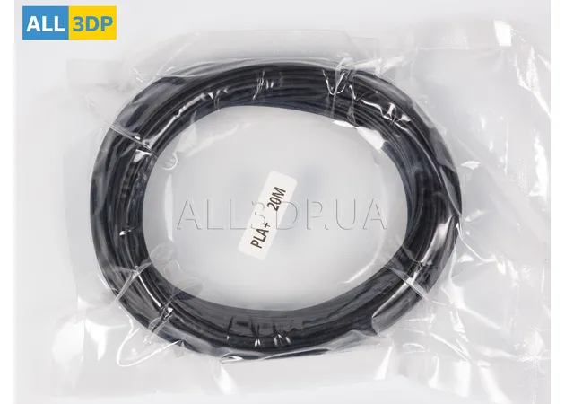 Фото 2 - 20 Meters Black PLA+ Filament for 3D Printer