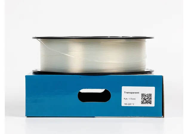 Фото 2 - ALL3DP PLA+ Transparent Filament 1 kg 1.75 mm