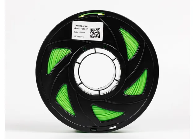 Фото 3 - ALL3DP PLA+ Transparent Green Grass Filament 1 kg 1.75 mm