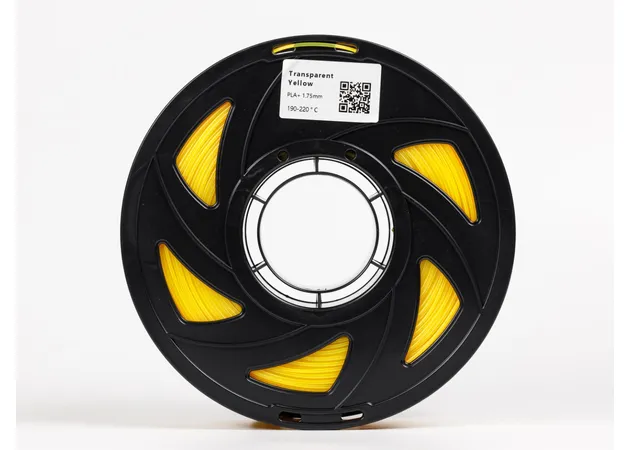 Фото 3 - ALL3DP PLA+ Transparent Yellow Filament 1 kg 1.75 mm