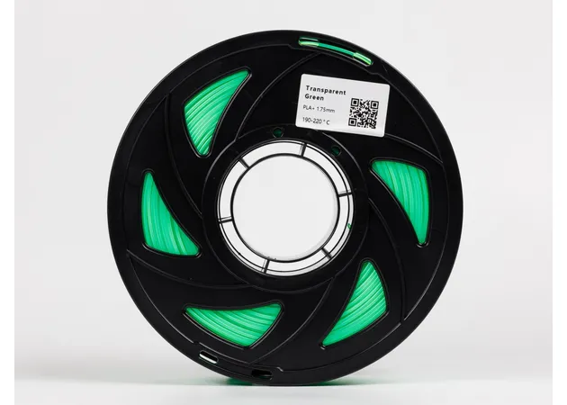 Фото 3 - ALL3DP PLA+ Transparent Green Filament 1 kg 1.75 mm