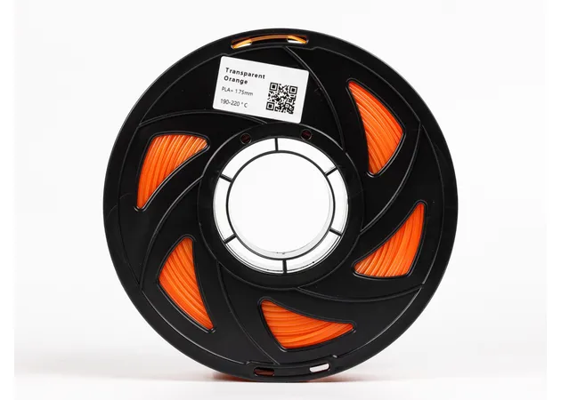 Фото 4 - ALL3DP PLA+ Transparent Orange Filament 1 kg 1.75 mm