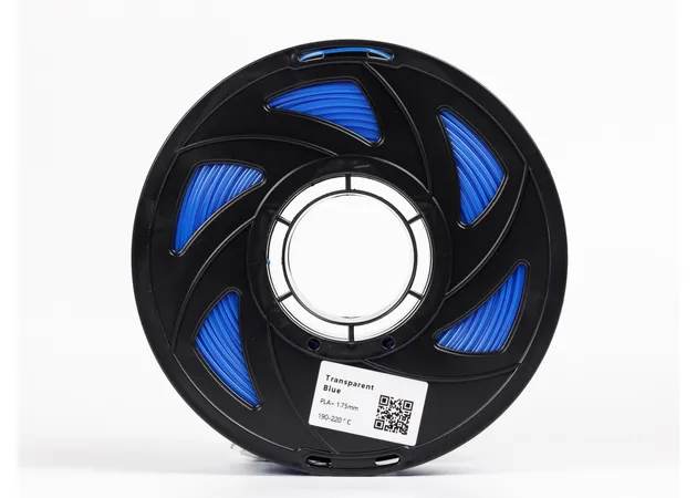 Фото 3 - ALL3DP PLA+ Transparent Blue Filament 1 kg 1.75 mm