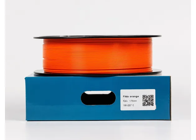 Фото 2 - ALL3DP PLA+ Fluo Orange Filament 1 kg 1.75 mm